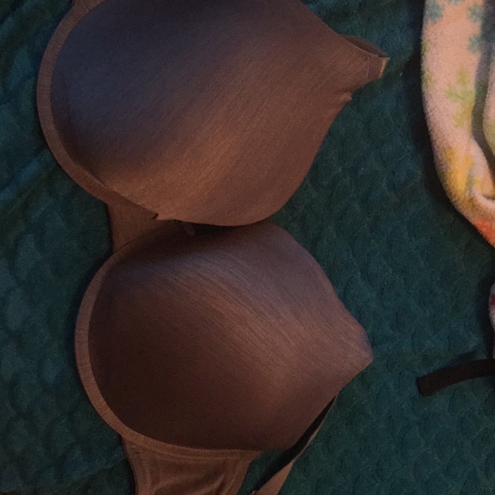 A grey bra